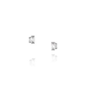 Chloe + Isabel Petits Baguette Stud Earrings
